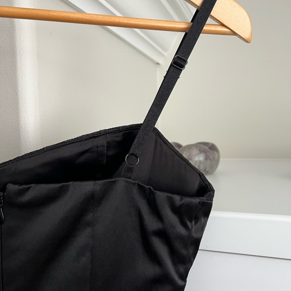 Guess Strapless Black Dress - Picture 5 of 9